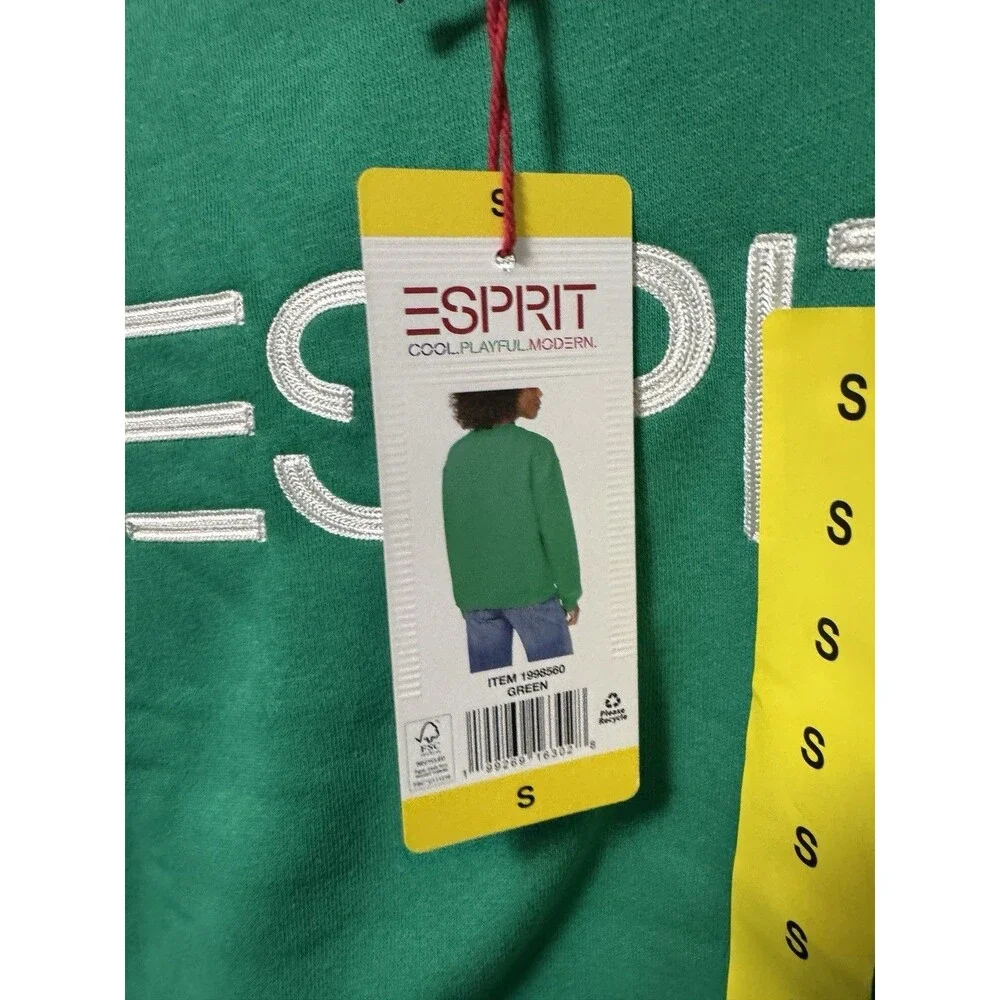 NWT Costco Esprit Women's Logo Crew Neck Pullover Sweatshirt | Set of 3 | Size S - Picture 13 of 13